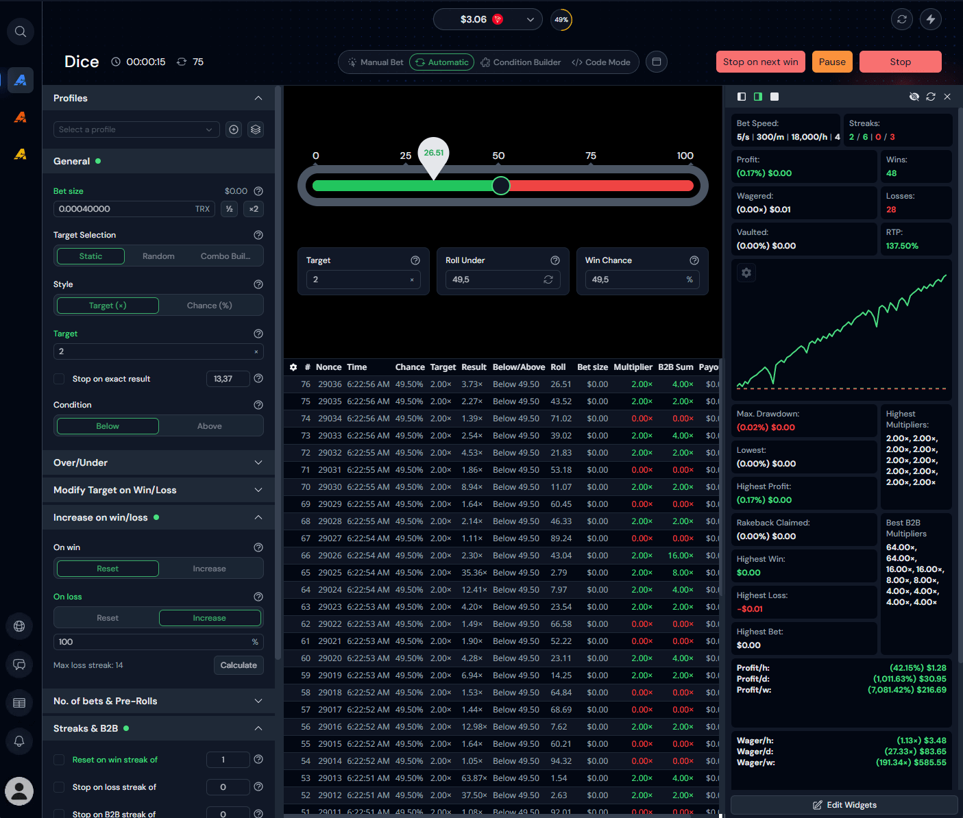 Stake Casino Bot